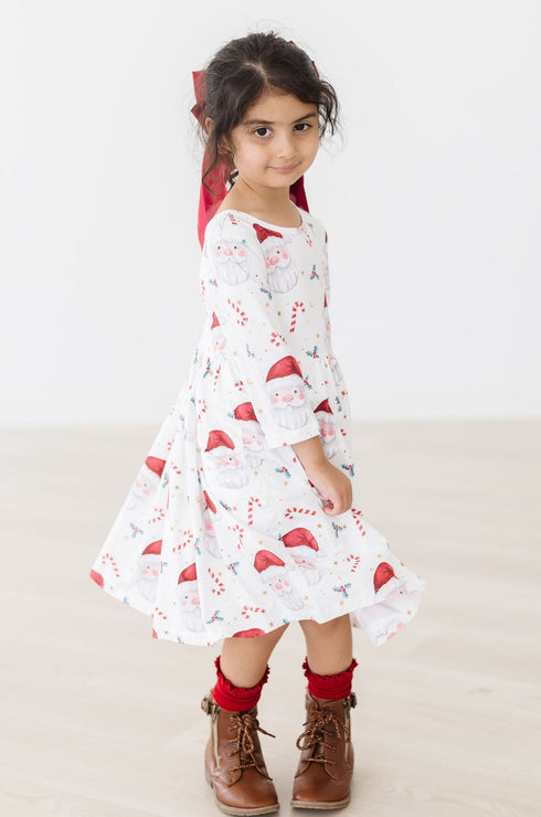 mistletoe-magic-3-4-sleeve-pocket-twirl-dress Mila & Rose - Sophia's Style-3