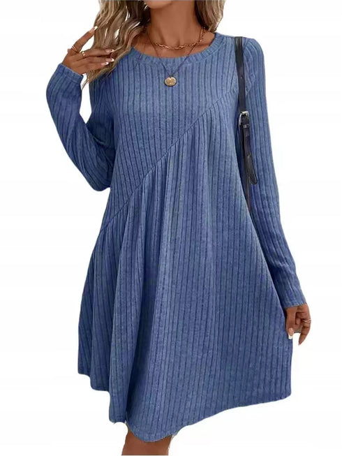 casual-ribbed-knit-long-sleeve-swing-dress-OhSoStyled-Sophia's-Style-13