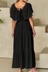 ruffled-v-neck-flutter-sleeve-maxi-dress OhSoStyled - Sophia's Style-17