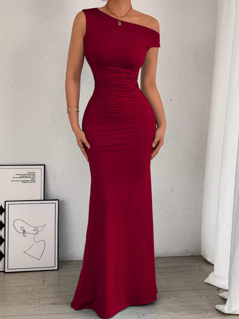 one-shoulder-ruched-bodycon-maxi-dress-OhSoStyled-Sophia's-Style-21