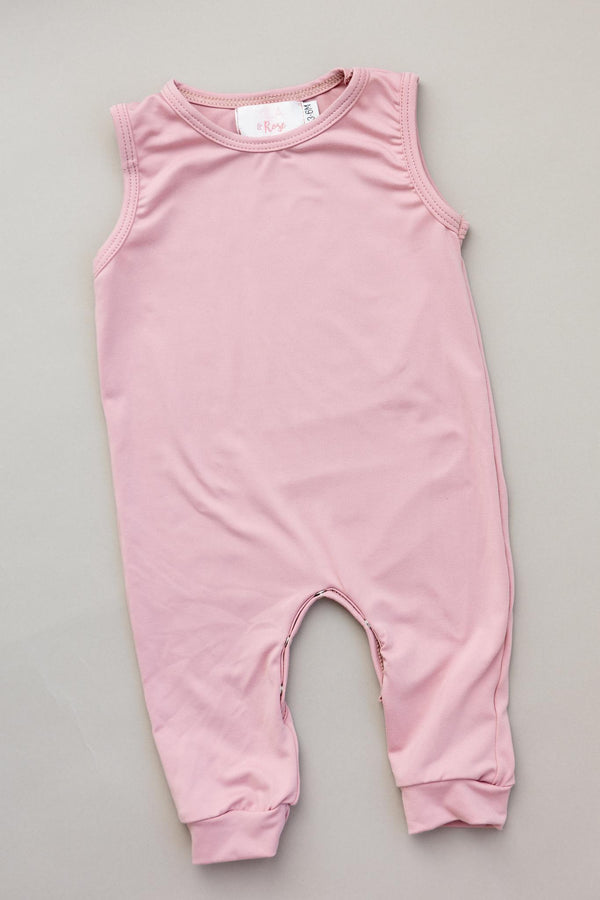 vintage-pink-tank-one-piece-jogger Mila &  Rose - Sophia's Style-Vintage Pink Tank One-Piece Jogger-0-3M--1
