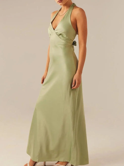 halter-neck-wrap-maxi-dress-with-tie-detail-OhSoStyled-Sophia's-Style-1
