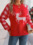 reindeer-plaid-round-neck-long-sleeve-sweater-Sophia's Style-6