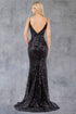 Womens Girls Sequin Sweetheart Side Slit Formal Gown XS4-3XL14