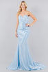 Bliss Womens Glossy Stretch Satin Mermaid Dress, Sizes XS-3XL