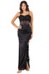Bliss Strapless Sequin Corset Prom Gown for Women, Sizes XS-3XL