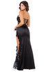 Bliss Strapless Sequin Corset Prom Gown for Women, Sizes XS-3XL