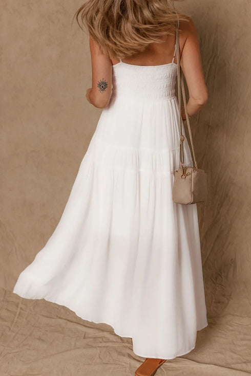 v-neck-high-waist-cami-dress OhSoStyled at Sophia's Style-2