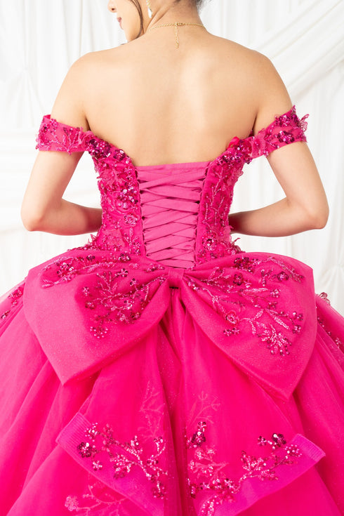 Butterfly Quinceañera Princess Ball Gown for Women, Sizes 4/XS-16/3X