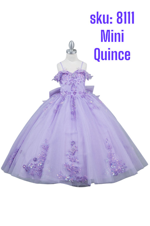 Butterfly Quinceañera Princess Ball Gown for Women, Sizes 4/XS-16/3X