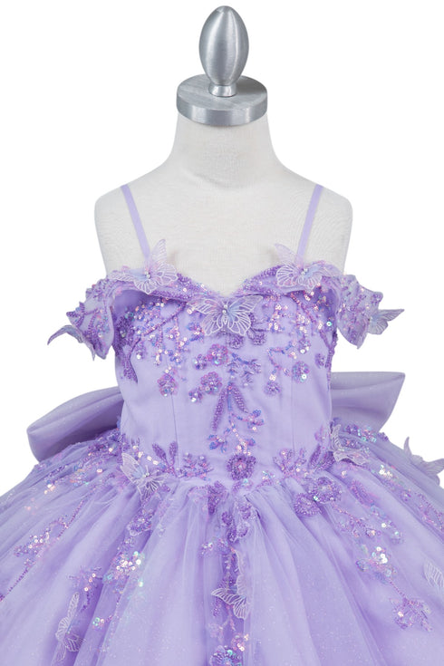 Butterfly Quinceañera Princess Ball Gown for Women, Sizes 4/XS-16/3X