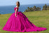 Off Shoulder Lace Beaded Applique Quinceañera Ball Gown for Women 4/XS-16/3X