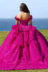 Off Shoulder Lace Beaded Applique Quinceañera Ball Gown for Women 4/XS-16/3X