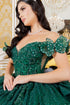 Off Shoulder Lace Beaded Applique Quinceañera Ball Gown for Women 4/XS-16/3X