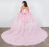 Off Shoulder Lace Beaded Applique Quinceañera Ball Gown for Women 4/XS-16/3X