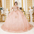 Off Shoulder Lace Beaded Applique Quinceañera Ball Gown for Women 4/XS-16/3X