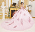Lace Appliques Sparkling Beadwork Quinceanera Ballgown for Women 4/XS-16/3X