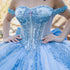 Lace Appliques Sparkling Beadwork Quinceanera Ballgown for Women 4/XS-16/3X