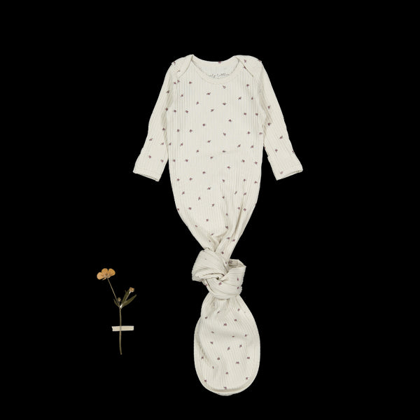 the-printed-baby-gown-rosa-pink Lovely Littles - Sophia's StyleRompers-1