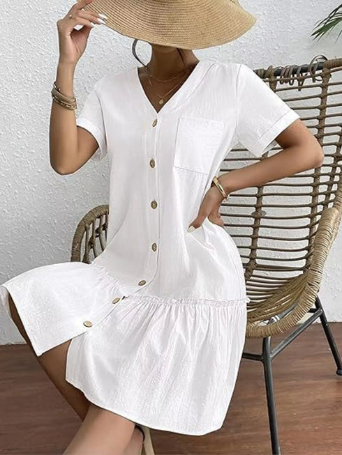 full-size-button-front-short-sleeve-tiered-dress-plus-size-OhSoStyled-Sophia's-Style-2