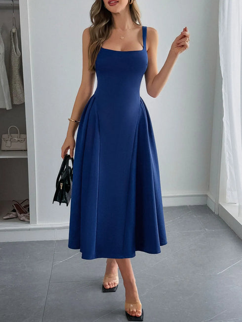 square-neck-wide-strap-midi-dress-OhSoStyled-Sophia's-Style-5