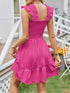 smocked-square-neck-wide-strap-dress OhSoStyled - Sophia's Style in Hot Pink-12