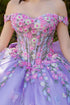 Enchanting Princess-Inspired Floral Ball Gown for Women 4/XS-16/3X