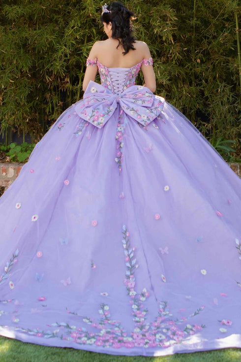 Enchanting Princess-Inspired Floral Ball Gown for Women 4/XS-16/3X