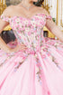 Enchanting Princess-Inspired Floral Ball Gown for Women 4/XS-16/3X
