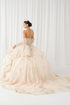 Enchanted Rose Princess Ball Gown – Crystal Embellished Quinceañera Dress 4/XS-16/3X