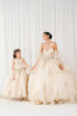 Enchanted Rose Princess Ball Gown – Crystal Embellished Quinceañera Dress 4/XS-16/3X