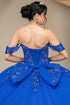 Womens Regal Quinceañera Ball Gown with Beaded Corset & Tulle Skirt 4/XS-16/3X