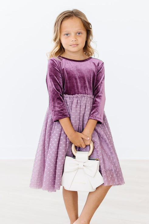 amethyst-velvet-tutu-dress Mila & Rose - Sophia's Style-3