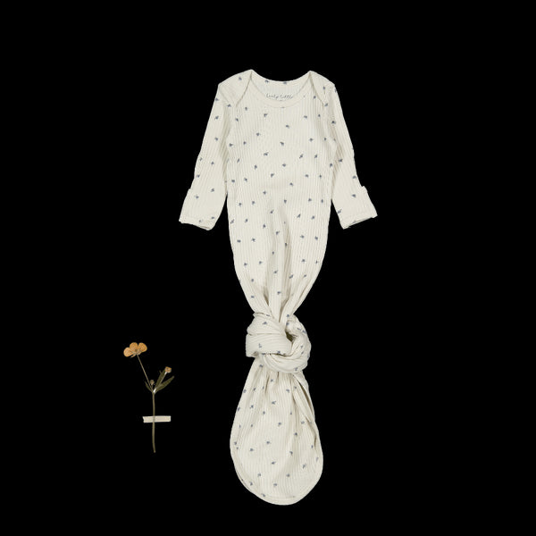 the-printed-baby-gown-rosa-blue Lovely Littles - Sophia's StyleRompers-1