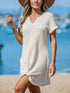 twisted-front-notched-short-sleeve-dress OhSoStyled at Sophia's Style-4