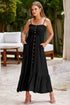 smocked-spaghetti-strap-ruffle-hem-dress Sophia's Trends - Sophia's Style-Black-L