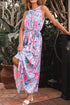 floral-printed-sleeveless-o-neck-knot-waist-dress OhSoStyled at Sophia's Style-3