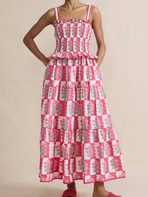 smocked-ruffled-square-neck-maxi-dress-OhSoStyled-Sophia's-Style-8