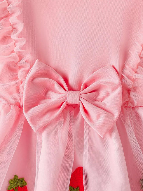 childrens-bow-decor-ruffle-trim-dress-ohso-kids-sophias-style-5