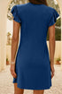 v-neck-ruffled-cap-sleeve-dress OhSoStyled - Sophia's Style in Teal-15