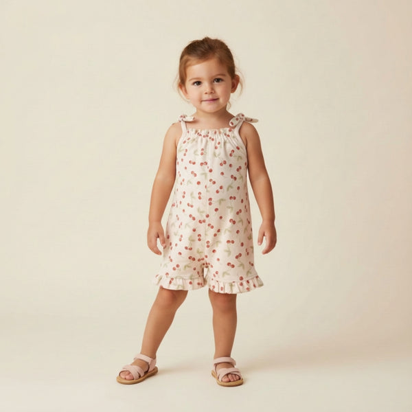 organic-ruffle-jumpsuit-cherry-makemake-organics-sophias-styleTop & Pants Set-1
