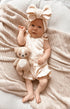 luna-luca-pointelle-summer-set-cream Luna and Luca Newborn Baby Clothes