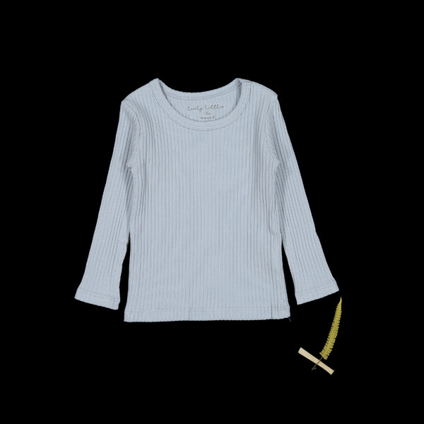the-long-sleeve-tee-blue Lovely Littles - Sophia's StyleLong Sleeve Tee-1