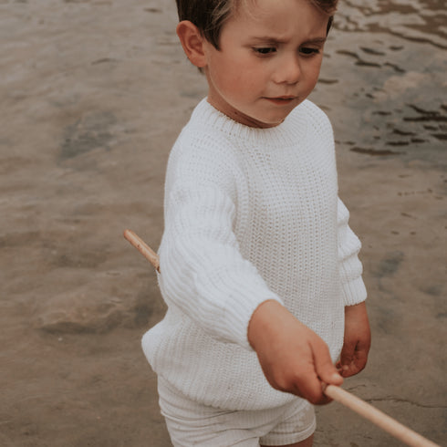 the-chunky-knit-sweater-white Lovely Littles - Sophia's Style-2