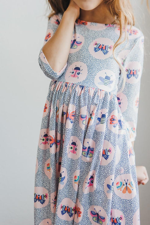 butterfly-effect-twirl-dress Mila & Rose - Sophia's StyleTwirl Dress 3/4-1