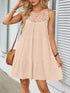 ruffled-hem-lace-sleeveless-dress OhSoStyled - Sophia's Style in White-9