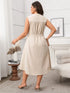 plus-size-button-front-tie-waist-sleeveless-dress OhSoStyled at Sophia's Style-2