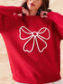 bow-embellished-ribbed-sweater-Sophia's Style-2