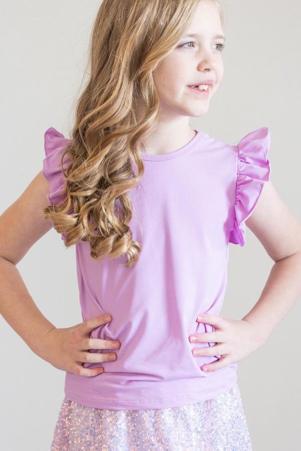 bright-lilac-s-s-ruffle-tee Mila &  Rose - Sophia's Style-Bright Lilac S/S Ruffle Tee-6-12M--1
