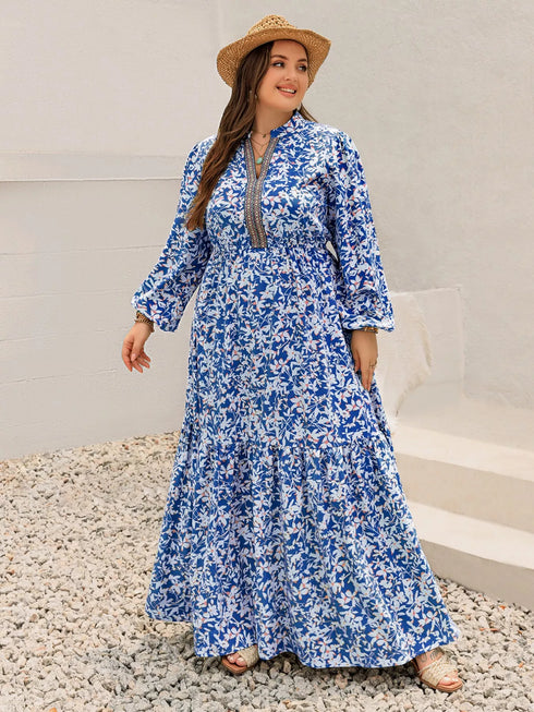 plus-size-floral-print-bohemian-maxi-dress-OhSoStyled-Sophia's-Style-7